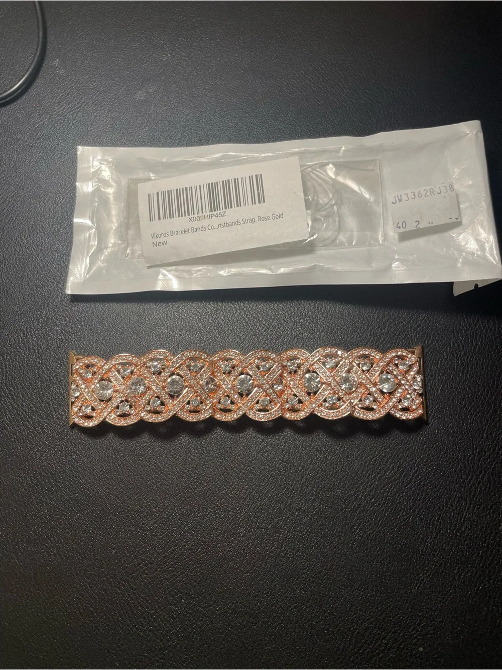 Rose Gold Bling Apple Replacement Watch Band